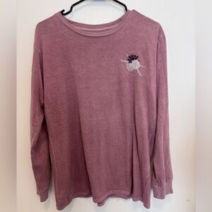 O'Neill Mauve Graphic Tee Shirt Long Sleeve